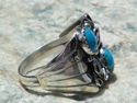 Native American Indian Navajo Turquoise Men's Ring