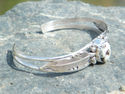 Native American Navajo Indian Sterling Bracelet Dr