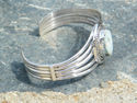 Native American Navajo Indian Sterling Silver Brac