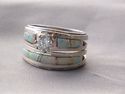 Native American Indian Navajo Wedding Rings Band W