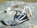 Native American Navajo Sterling Silver Bracelet Dr