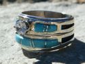 Native American Indian Navajo Wedding Rings Band T