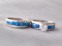 Native American Indian Navajo Wedding Rings Band S