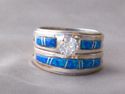 Native American Indian Navajo Wedding Rings Band S