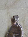 Native American Indian Navajo Pendant Kingman Turq