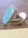 Native American Indian Navajo Men's Ring Turquoise