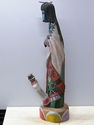 Hopi Long Hair Kachina Carving Lean Monongye Nativ