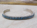 Native American Zuni Indian Sterling Silver Needle