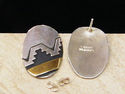 Tommy Singer Navajo Indian Sterling Silver Gold Mo