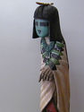 Hopi Long Hair Kachina Carving Lean Monongye Nativ