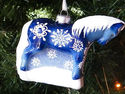 The Trail of Painted Ponies Blown Glass Snowflake 