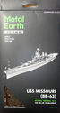 Metal Earth Iconx USS Missouri (BB-63) 3D Metal Mo