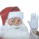 Famous Passenger car window sticker Santa Claus Th