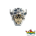 Han Cholo Voltron Head Ring Gold/Silver 