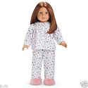 American Girl Emily's Robe & Slippers plus Pajamas