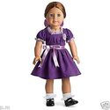 American Girl Emilys Holiday Dress Necklace Bow So