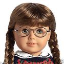 American Girl Molly Doll and Book & Molly's Bookma