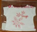 American Girl Saige Floral T-Shirt Tee Shirt GOTY 