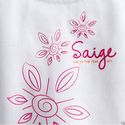 American Girl Saige Floral T-Shirt Tee Shirt GOTY 