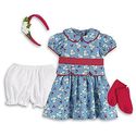American Girl 18" EMILY DOLL and BOOK + ACCESSORIE