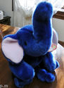 TY PEANUT the ELEPHANT Royal Blue Beanie Buddy 199