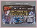 TOPPS 2000 WORLD SERIES YANKEES and METS SUBWAY SE
