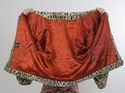 Vtg 70s BOHO hippie spotted faux fur glam coat jac