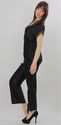 Vintage 70s Gold metallic Deep V Plunging Party Co