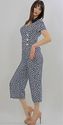 Vtg 80s 90s Grunge Boho Draped Festival Navy Blue 