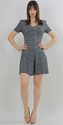 Vtg 80s 90s mini Floral Festival Grunge Boho Hippi