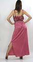 Vintage 70s Boho Hippie Grecian Goddess draped par