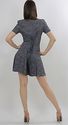 Vtg 80s 90s mini Floral Festival Grunge Boho Hippi