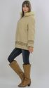 Vtg 70s Boho Hippie wool Eskimo Coat Hudson Bay Ca