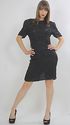 Vtg 80s deco sequin beaded tassel fringe flapper c