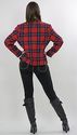 Vintage 70s Red Wool Pendelton Tartan Plaid Boho D