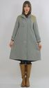 Vintage 70s BOHO Hippie MOD color block wool coat 