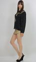 Vintage 80s silk sequin beaded party dress top tun