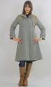 Vintage 70s BOHO Hippie MOD color block wool coat 