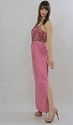Vintage 70s Boho Hippie Grecian Goddess draped par