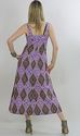 Vintage 70s purple Bold Abstract Geometric Hippie 