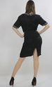 Vtg 80s silk deco geometric sequin beaded party mi