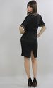Vtg 80s silk deco geometric sequin beaded party mi