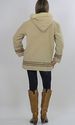 Vtg 70s Boho Hippie wool Eskimo Coat Hudson Bay Ca