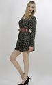 Vintage 90s mini Floral Grunge Boho Prairie Romper