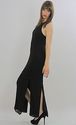 Vtg 80s Silk sequin beaded art deco boho party max