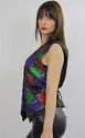Vtg 80s Encrusted flapper deco sequin beaded party