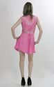 Vintage 60s SHEER sequin beaded deco party mini dr
