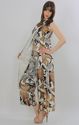 Mod Hippie Boho palazzo pants dress jumpsuit Vinta