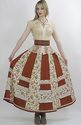 Vtg 70s Prairie Patchwork hippie boho maxi party d