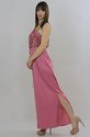 Vintage 70s Boho Hippie Grecian Goddess draped par